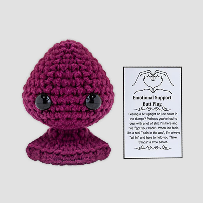 Handmade woolen knitted ornaments