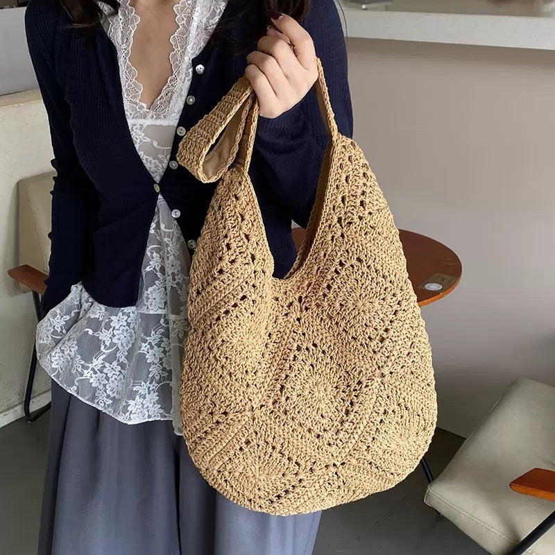 Handmade woven bag
