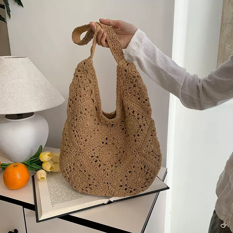 Handmade woven bag