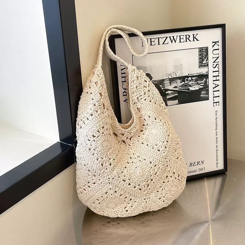 Handmade woven bag