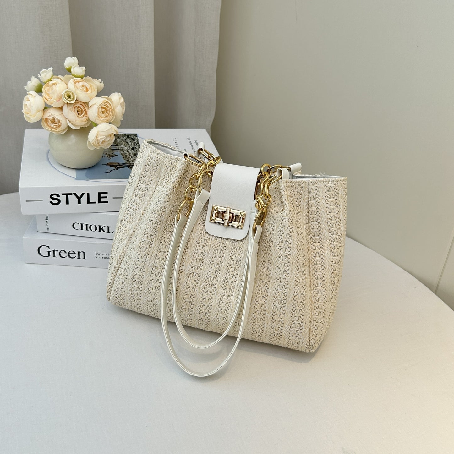 Handmade woven bag