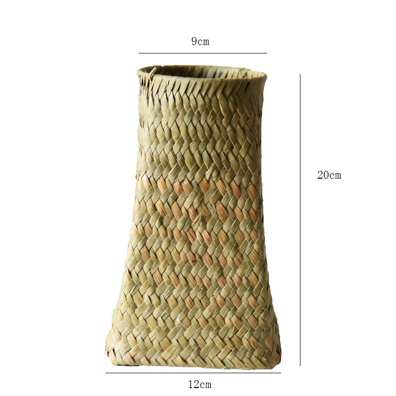Handmade Woven Bamboo Flower Basket