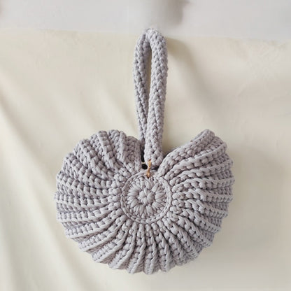 Handmade Woven Conch Shell Coin Purse