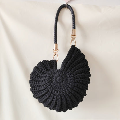 Handmade Woven Conch Shell Coin Purse