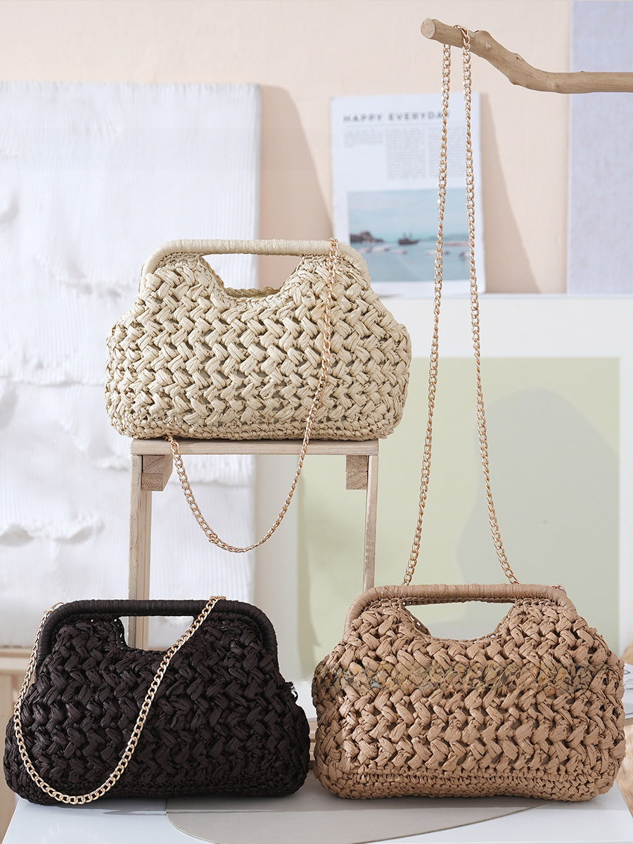 Handmade Woven Crossbody Bag