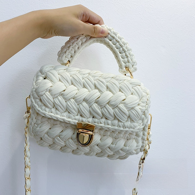 Handmade Woven Crossbody Bag