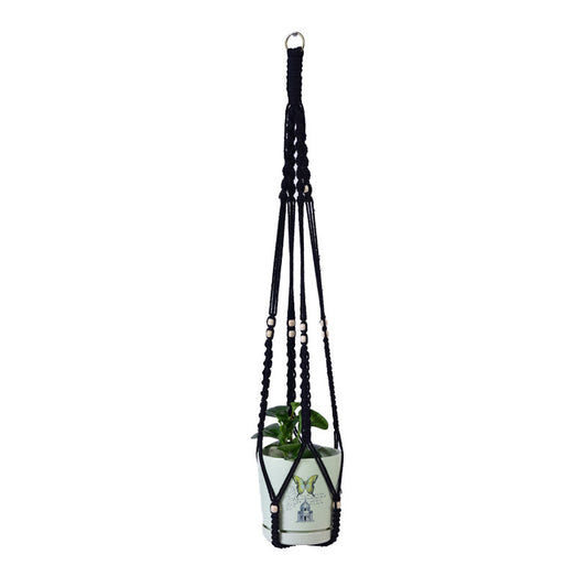 Handmade Woven Hanging Net Bag for Flower Pots