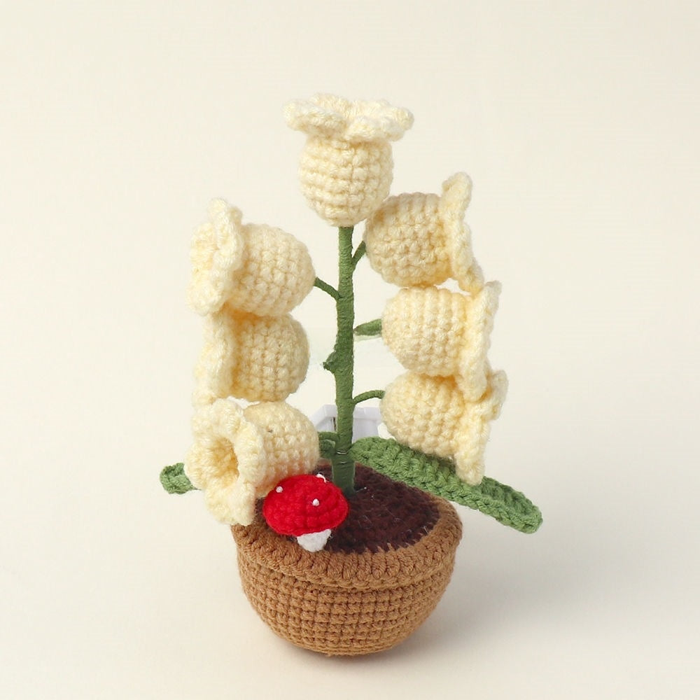 Handmade Woven Lily of the Valley Night Light