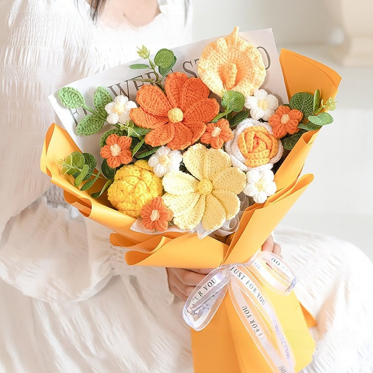 Handmade Yarn Flowers