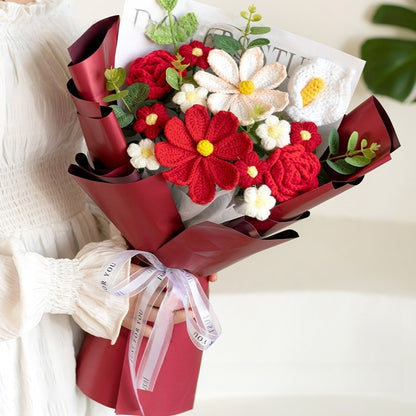 Handmade Yarn Flowers