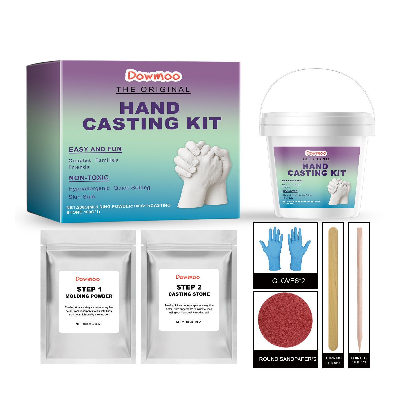 Handprint Powder DIY Kit