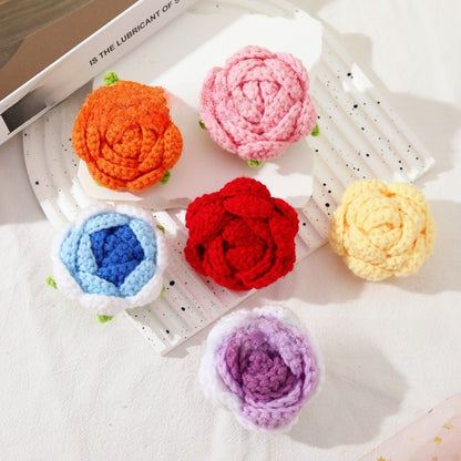Handwoven Artificial Rose Flowers