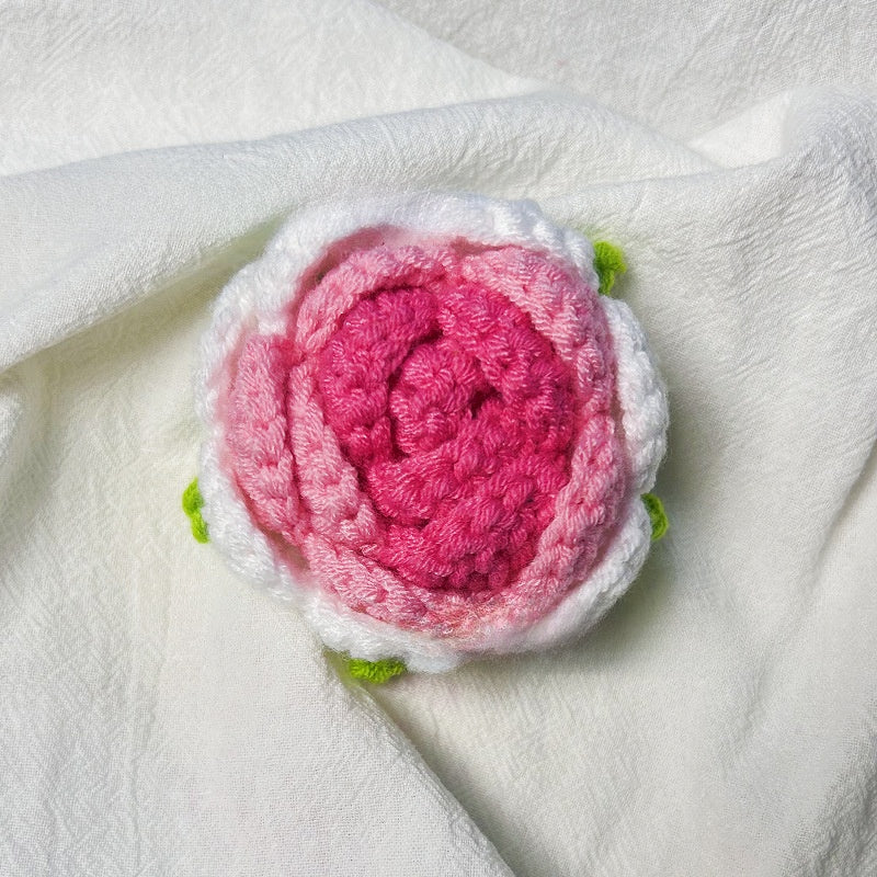 Handwoven Artificial Rose Flowers