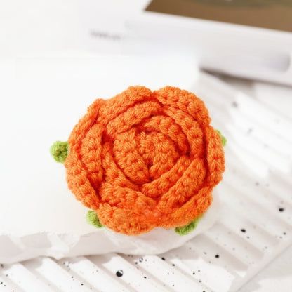 Handwoven Artificial Rose Flowers