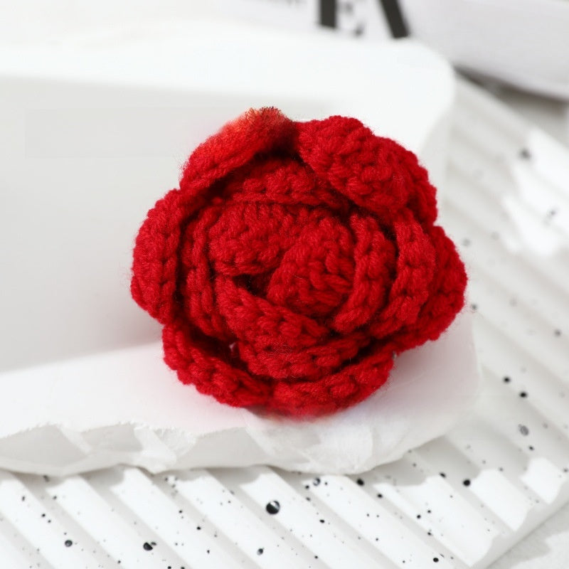 Handwoven Artificial Rose Flowers