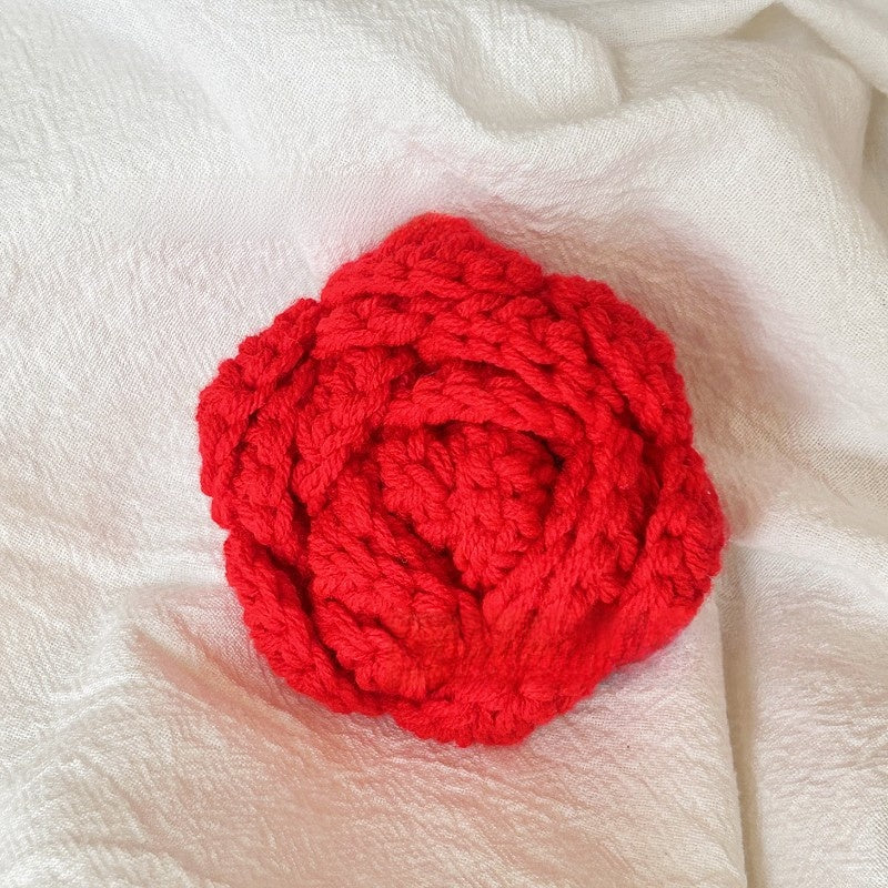 Handwoven Artificial Rose Flowers