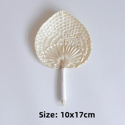 Handwoven Bamboo Fan
