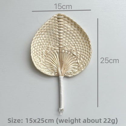 Handwoven Bamboo Fan