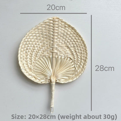 Handwoven Bamboo Fan