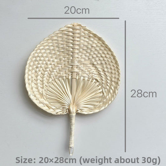 Handwoven Bamboo Fan