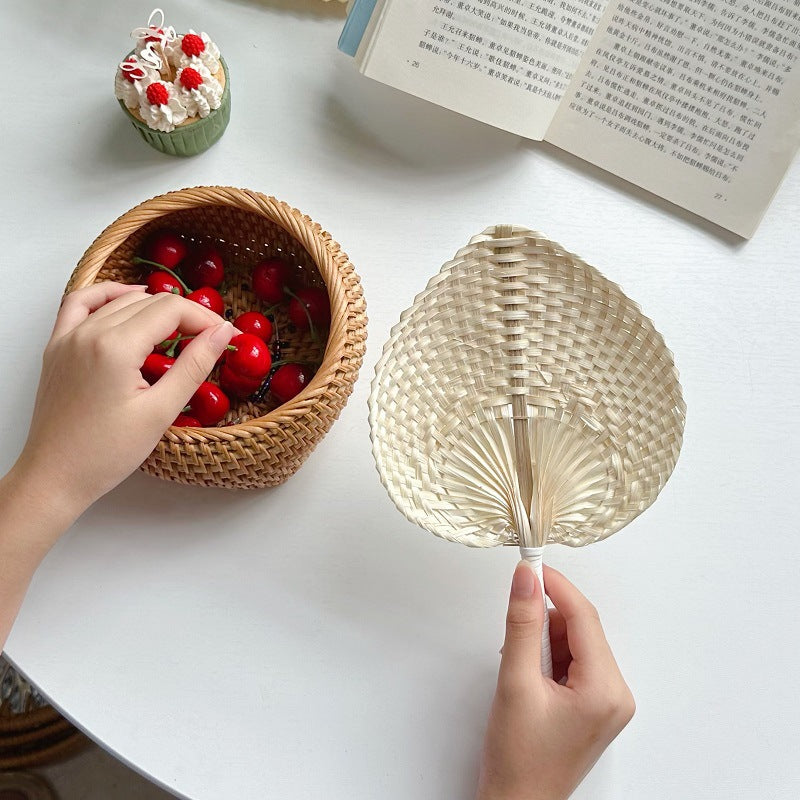 Handwoven Bamboo Fan