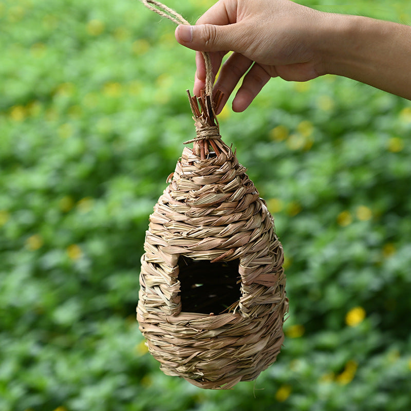 Handwoven Birdhouse