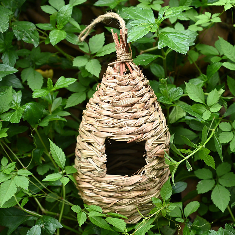 Handwoven Birdhouse