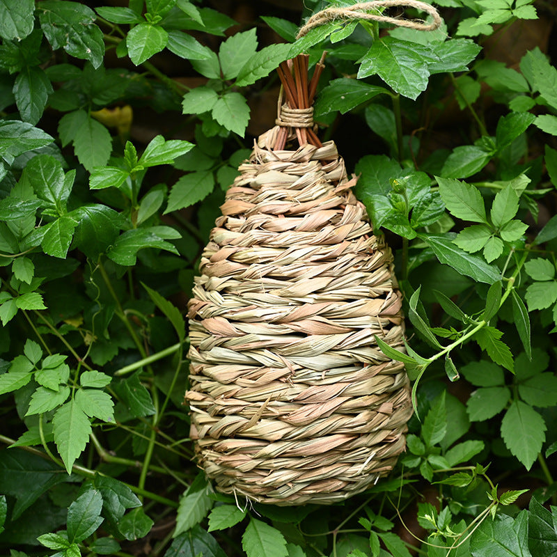 Handwoven Birdhouse