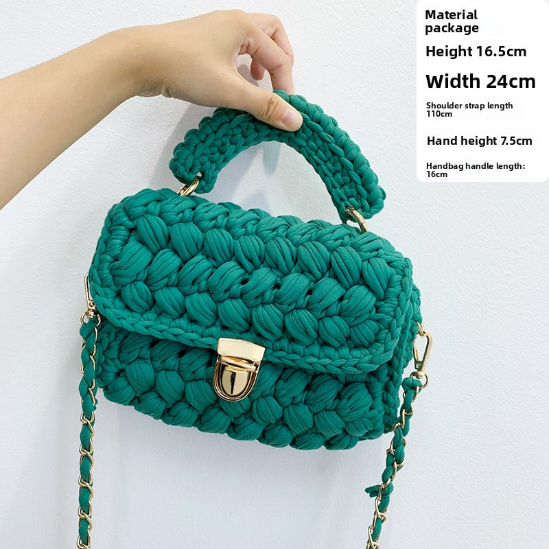 Handwoven DIY Crochet Bag Kit