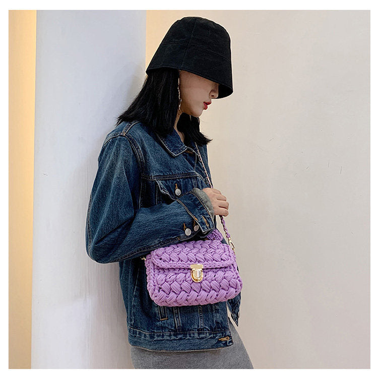 Handwoven DIY Crochet Bag Kit