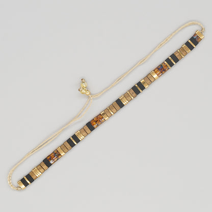 Handwoven Glass Bead Ethnic Bracelet