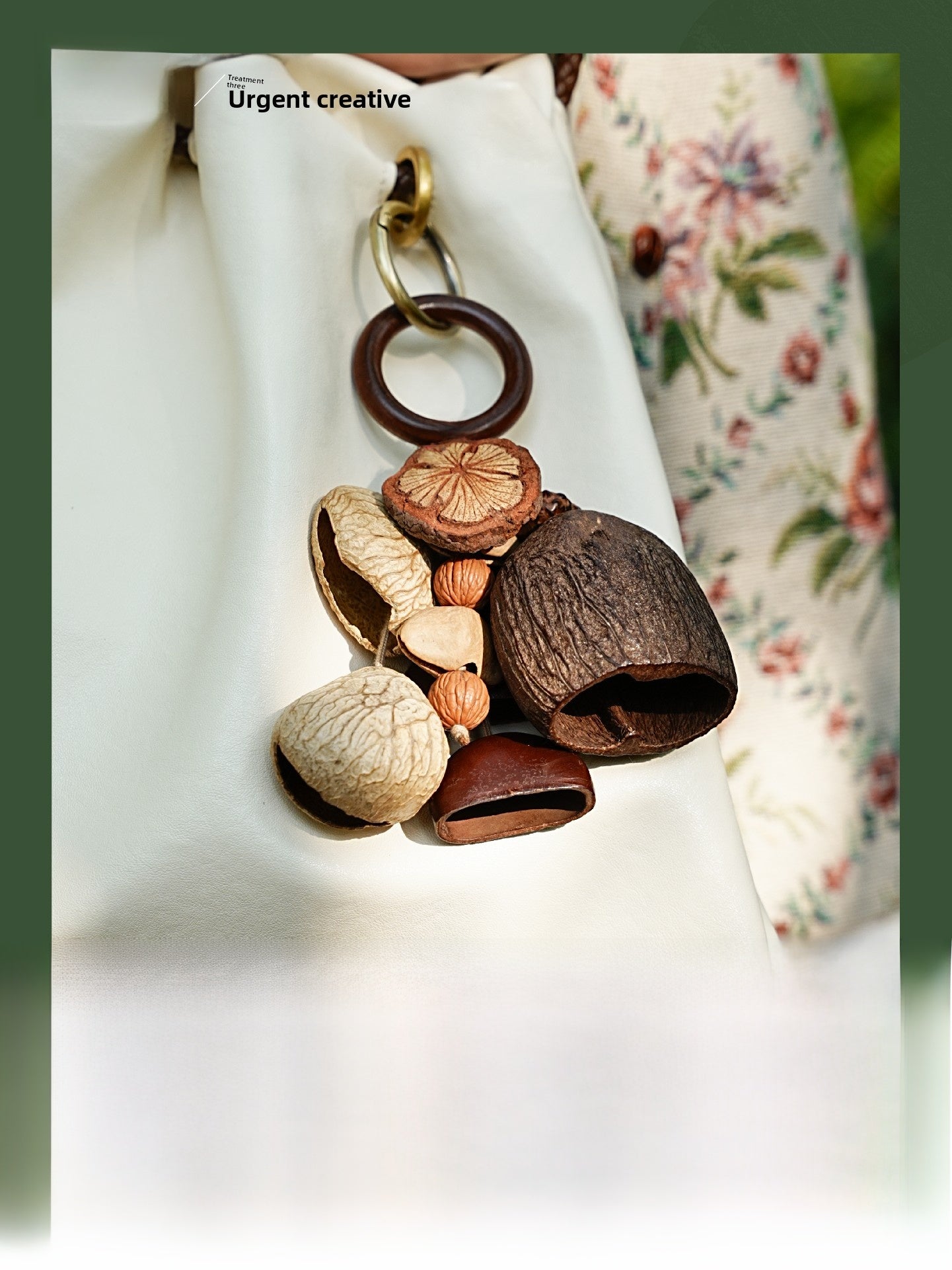 Handwoven hanging bell