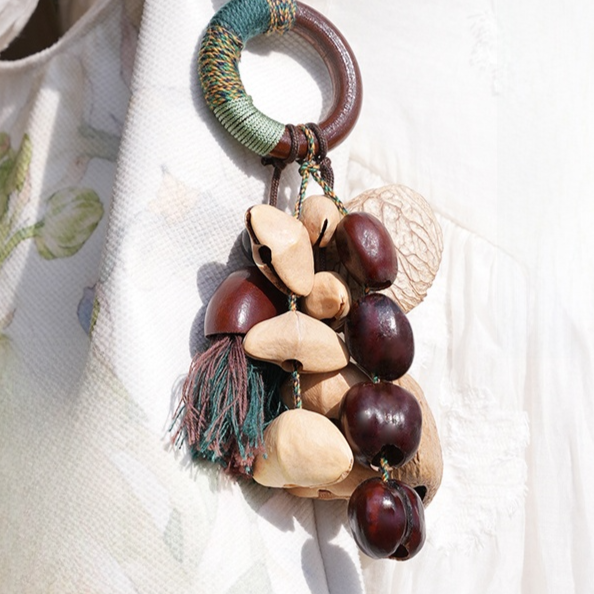 Handwoven hanging bell