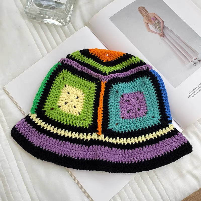 Handwoven Hollow Cotton Fisherman Hat