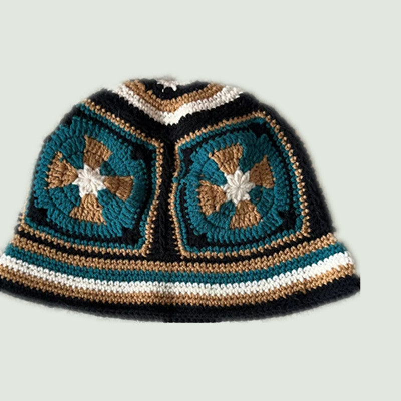 Handwoven Hollow Cotton Fisherman Hat