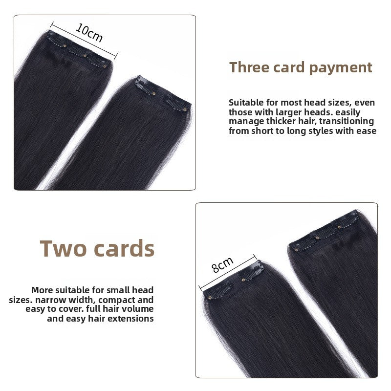 Handwoven Human Hair Extension Pieces