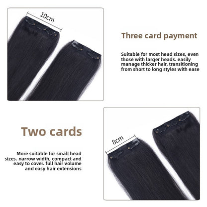 Handwoven Human Hair Extension Pieces