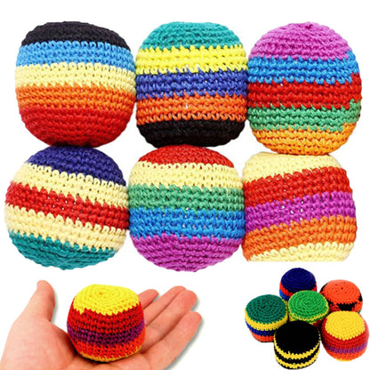 Handwoven Knitted Foot Sandbag