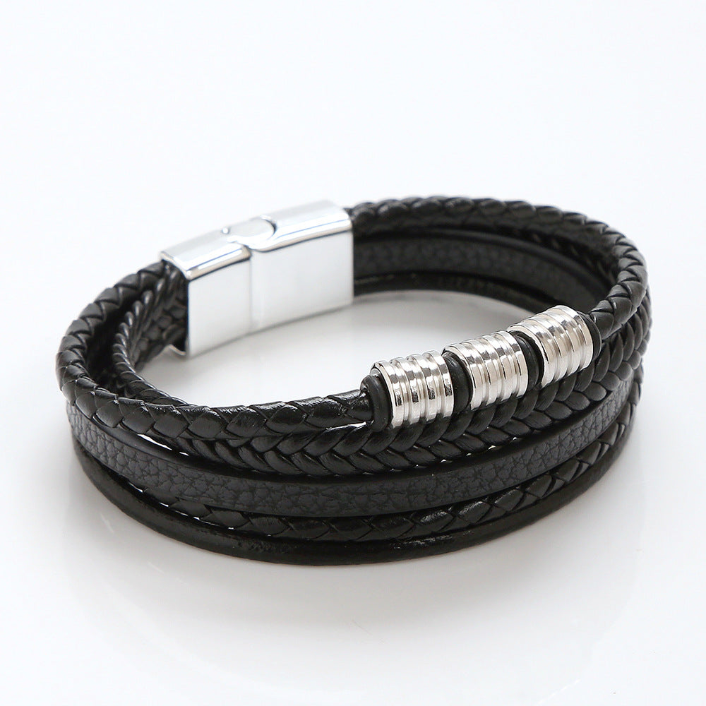 Handwoven Leather Bracelet