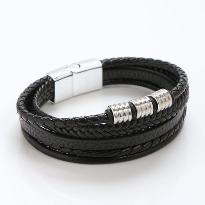 Handwoven Leather Bracelet