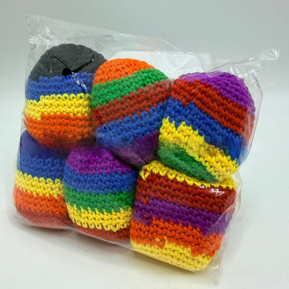 Handwoven Sandbag Toy Balls Set
