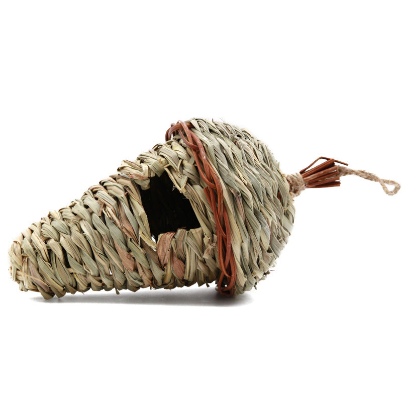 Handwoven Straw Bird’s Nest