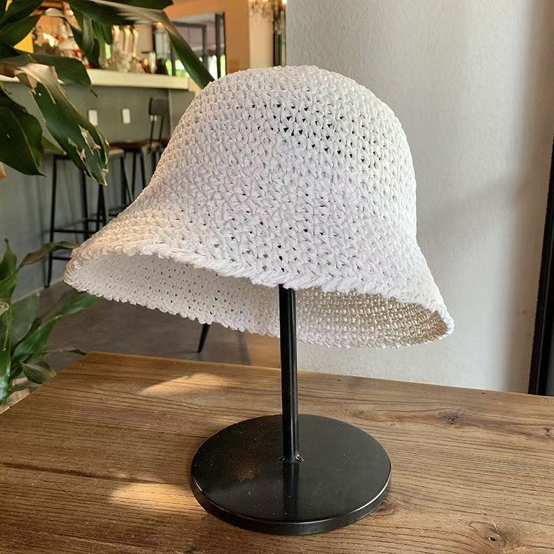 Handwoven Straw Sun Hat for Women