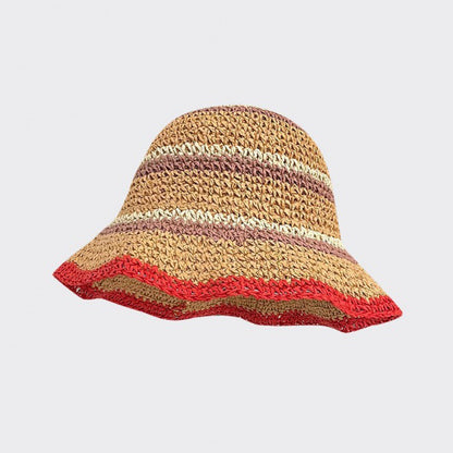 Handwoven Straw Sun Hat for Women
