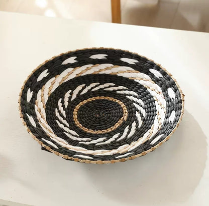 Handwoven Straw Wall Decor Nordic Hanging Ornament
