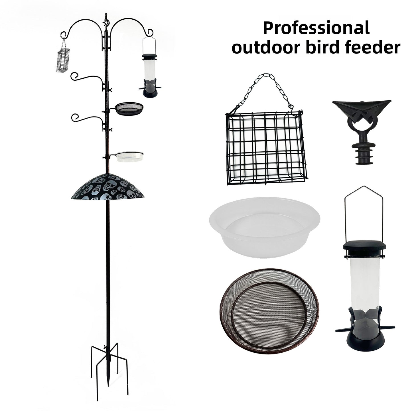 Hang a bird feeder