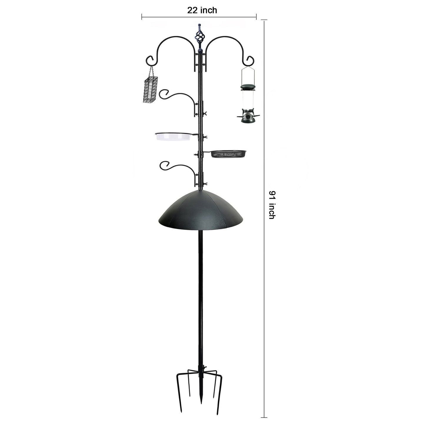 Hang a bird feeder