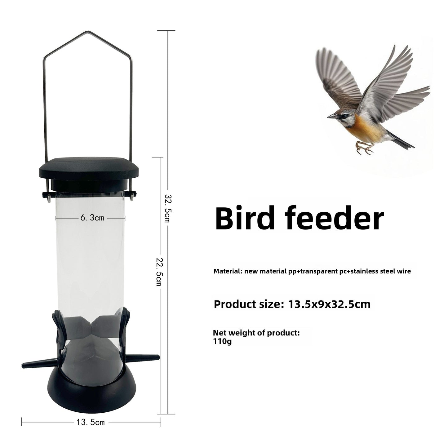 Hang a bird feeder