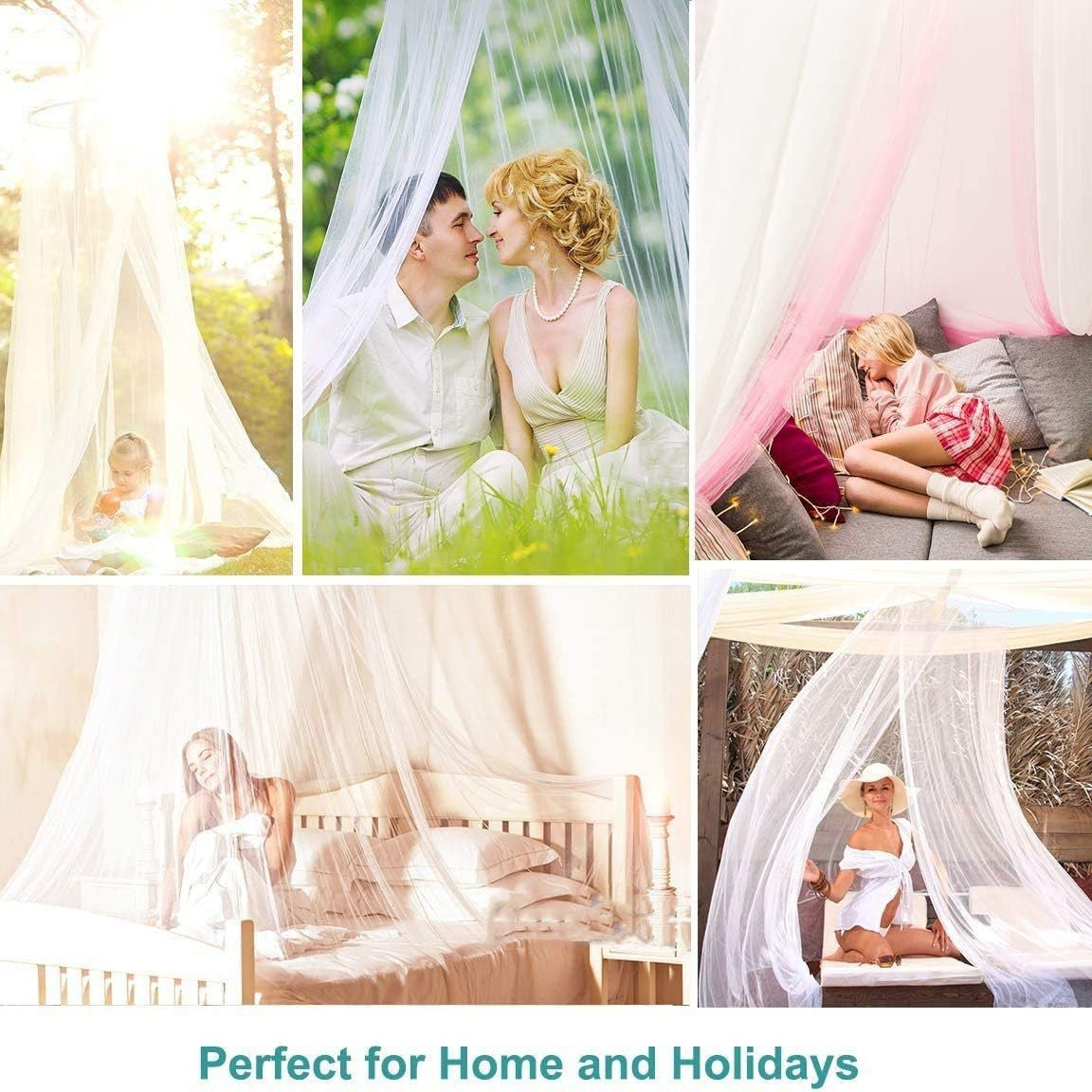 Hang a round tent canopy