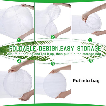 Hang a round tent canopy